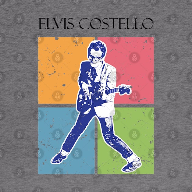 Elvis Costello by Yopi